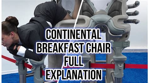 continental breakfast chair explained|The bizarre continental breakfast chair video explained